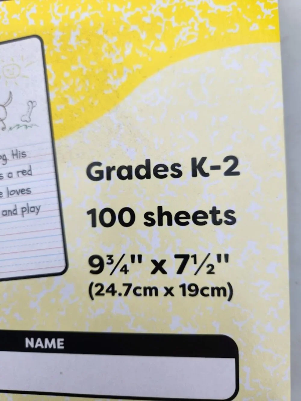 Primary Composition Notebook Grades K-2 Primary Journal Grades Writing Drawing J
